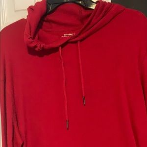 Red Thermal Hoodie